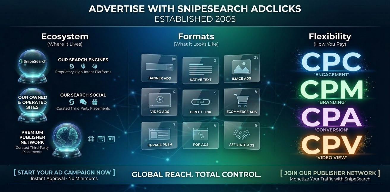 Snipesearch Adclicks